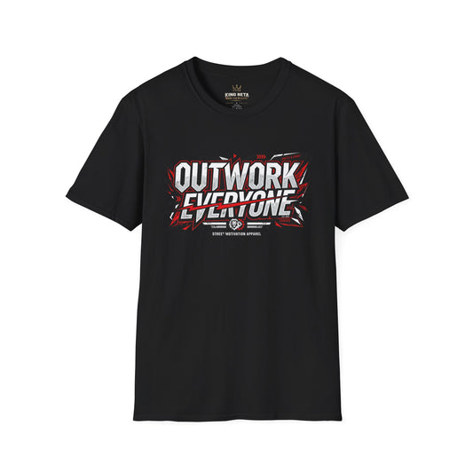 Outwork Everyone Motivational T-Shirt — Bold Athletic Graphic Tee