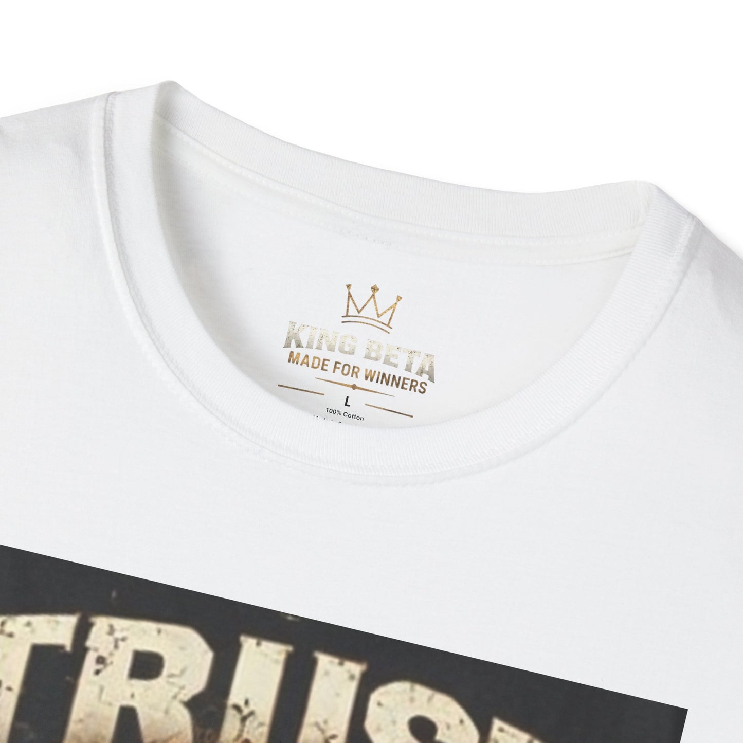Trust No One T-Shirt — Dark Joker Crown Graphic Tee