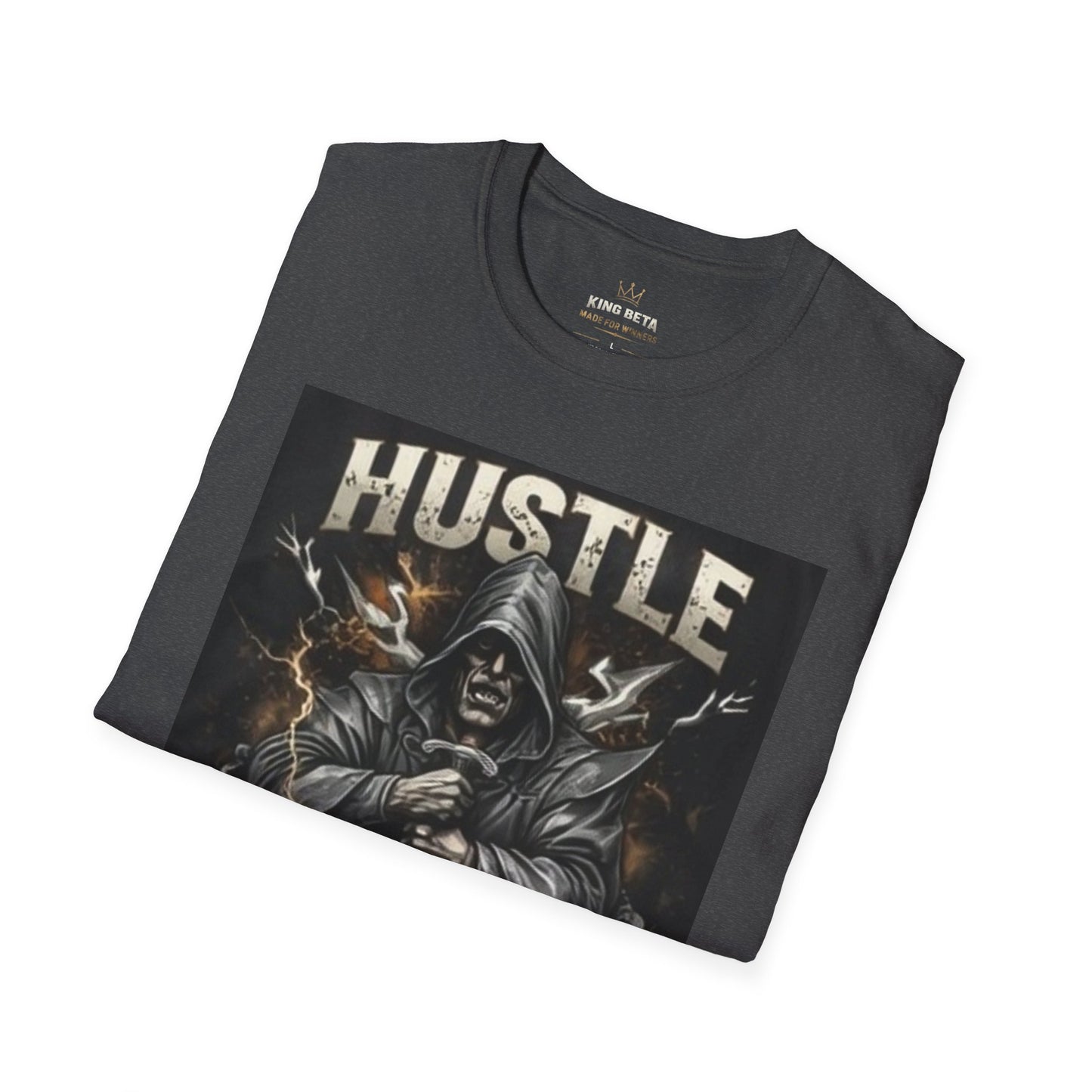 Hustle Harder Grim Reaper T-Shirt