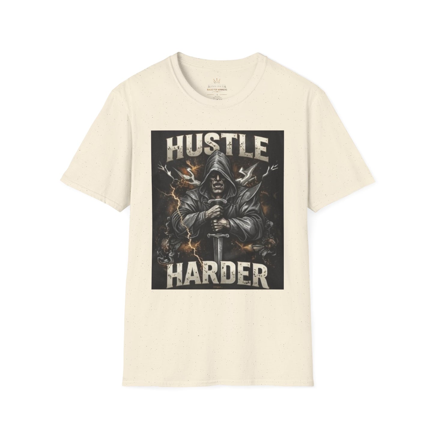Hustle Harder Grim Reaper T-Shirt