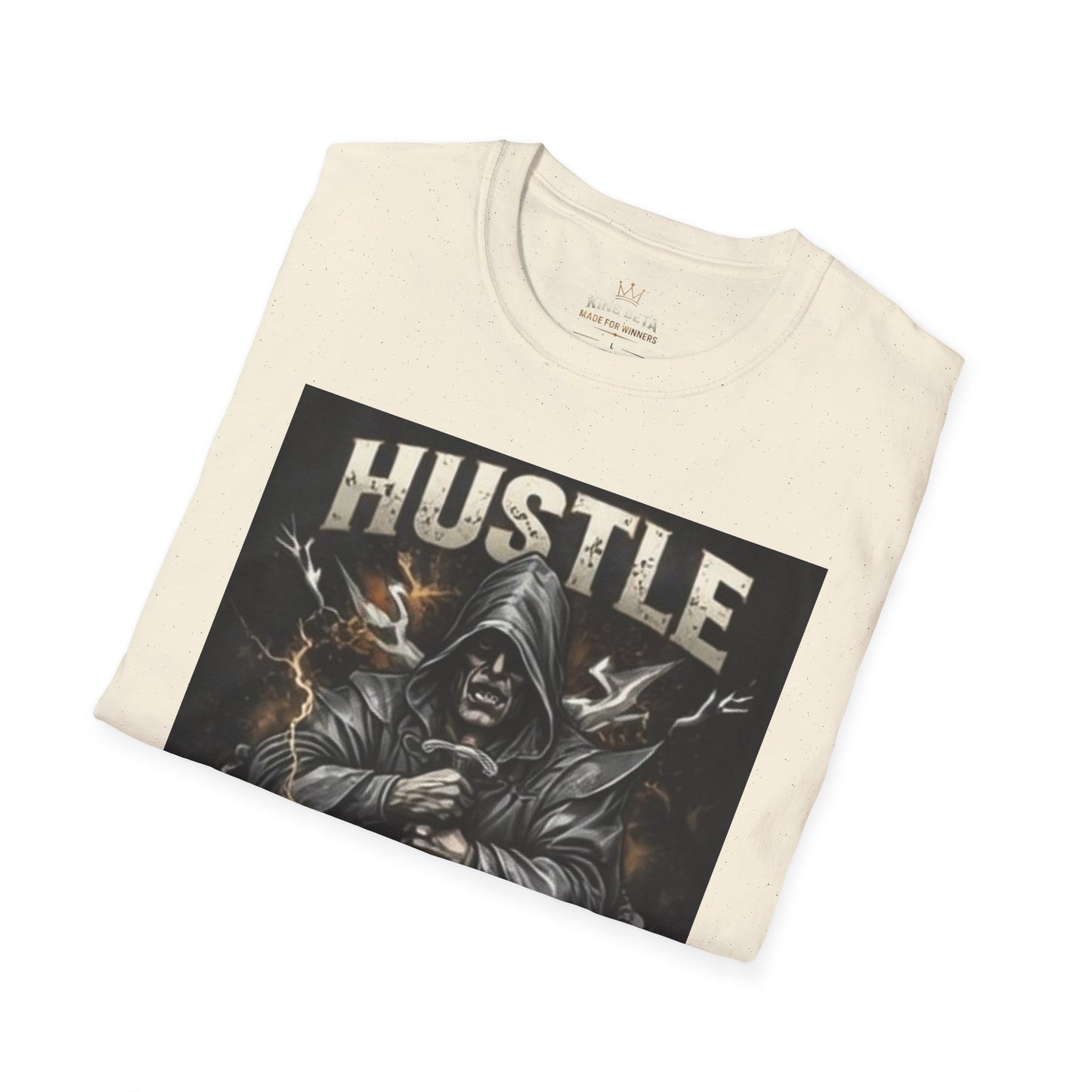 Hustle Harder Grim Reaper T-Shirt
