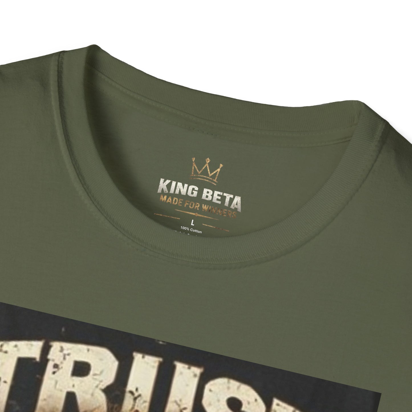 Trust No One T-Shirt — Dark Joker Crown Graphic Tee