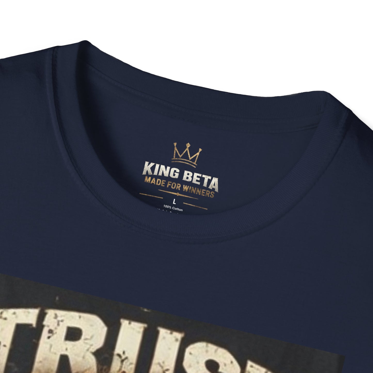 Trust No One T-Shirt — Dark Joker Crown Graphic Tee