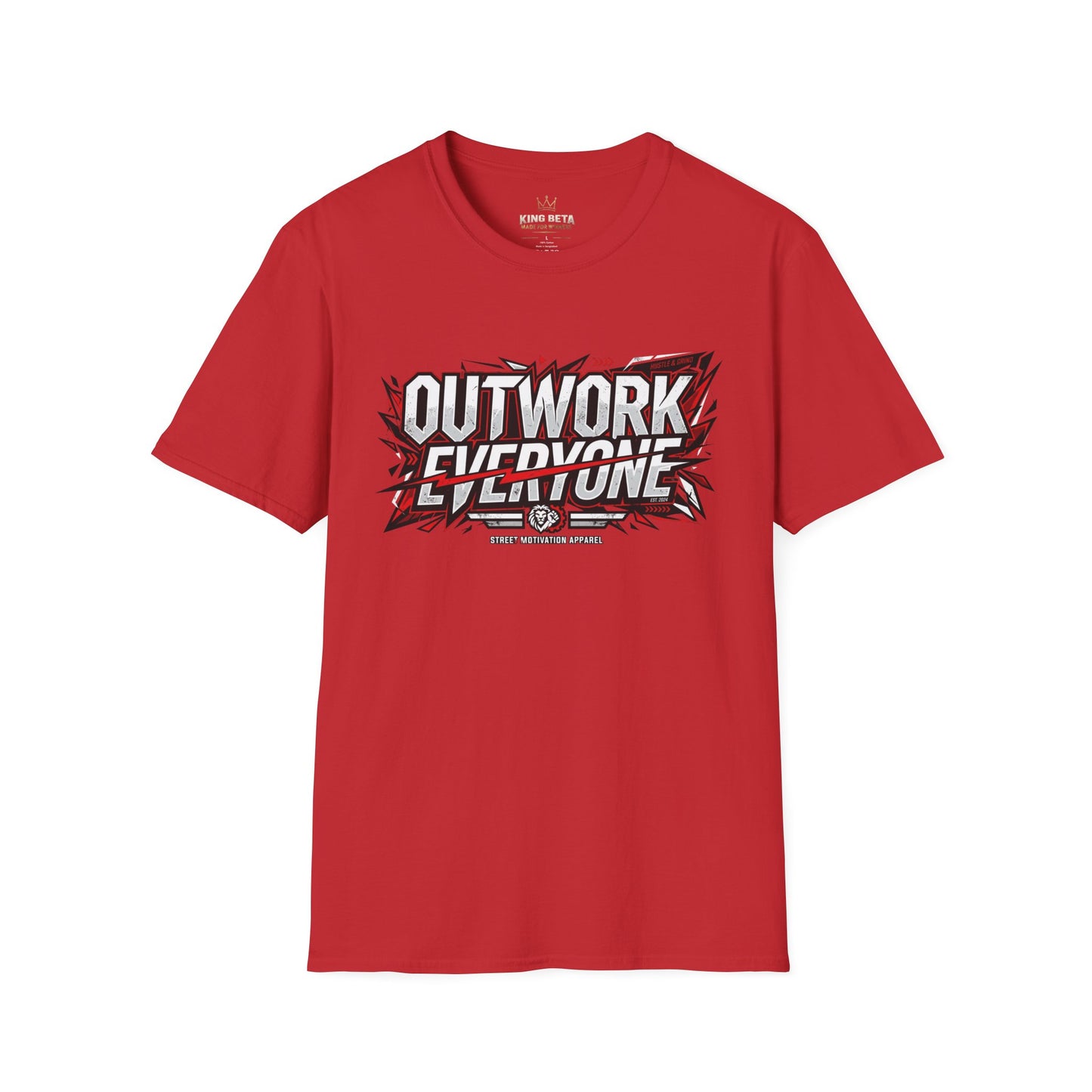 Outwork Everyone Motivational T-Shirt — Bold Athletic Graphic Tee