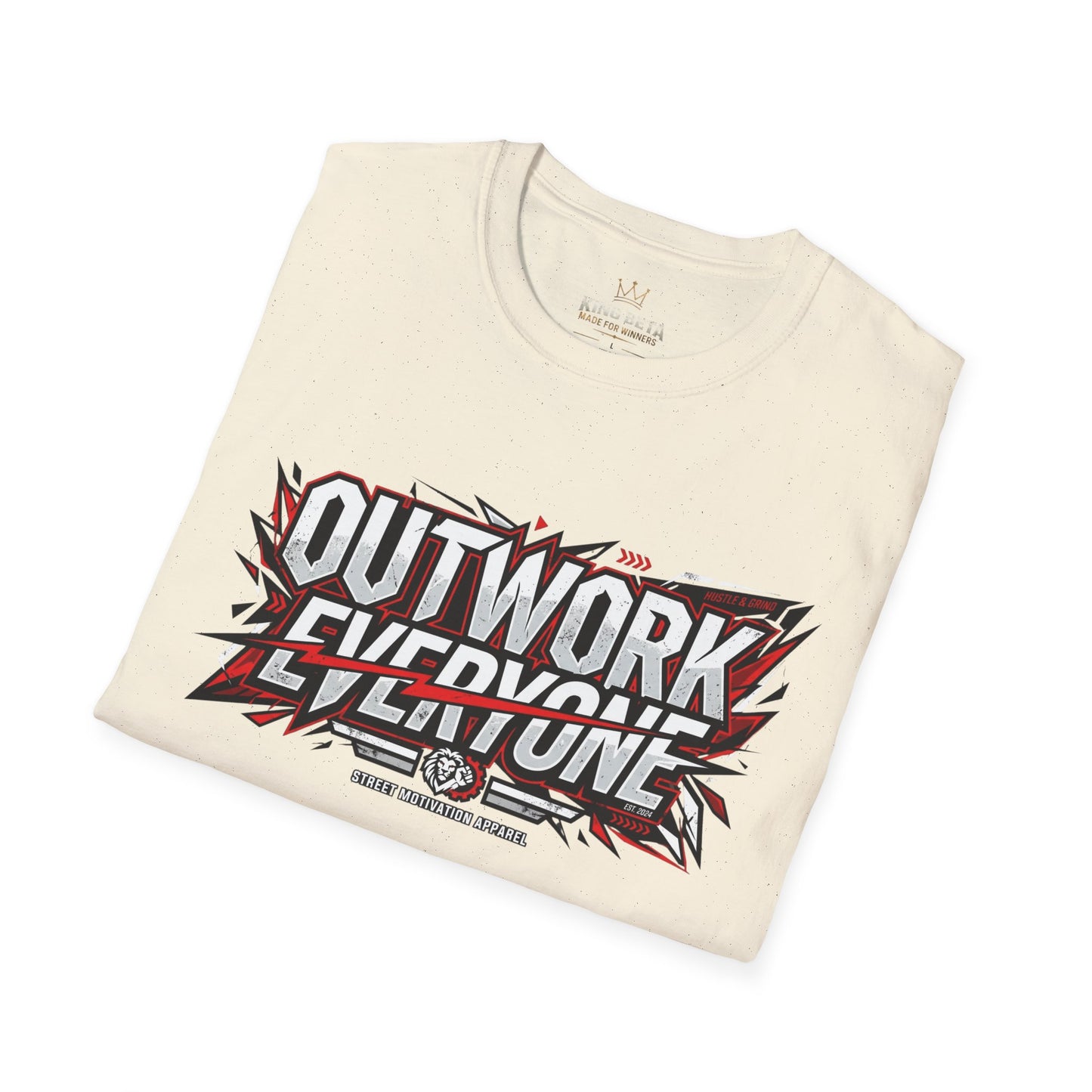 Outwork Everyone Motivational T-Shirt — Bold Athletic Graphic Tee