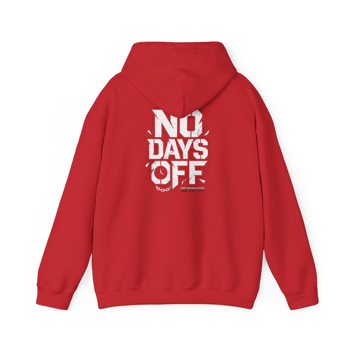 No Days Off Hoodie – Motivational Gym Sweatshirt with ‘No Days Off’ Graphic