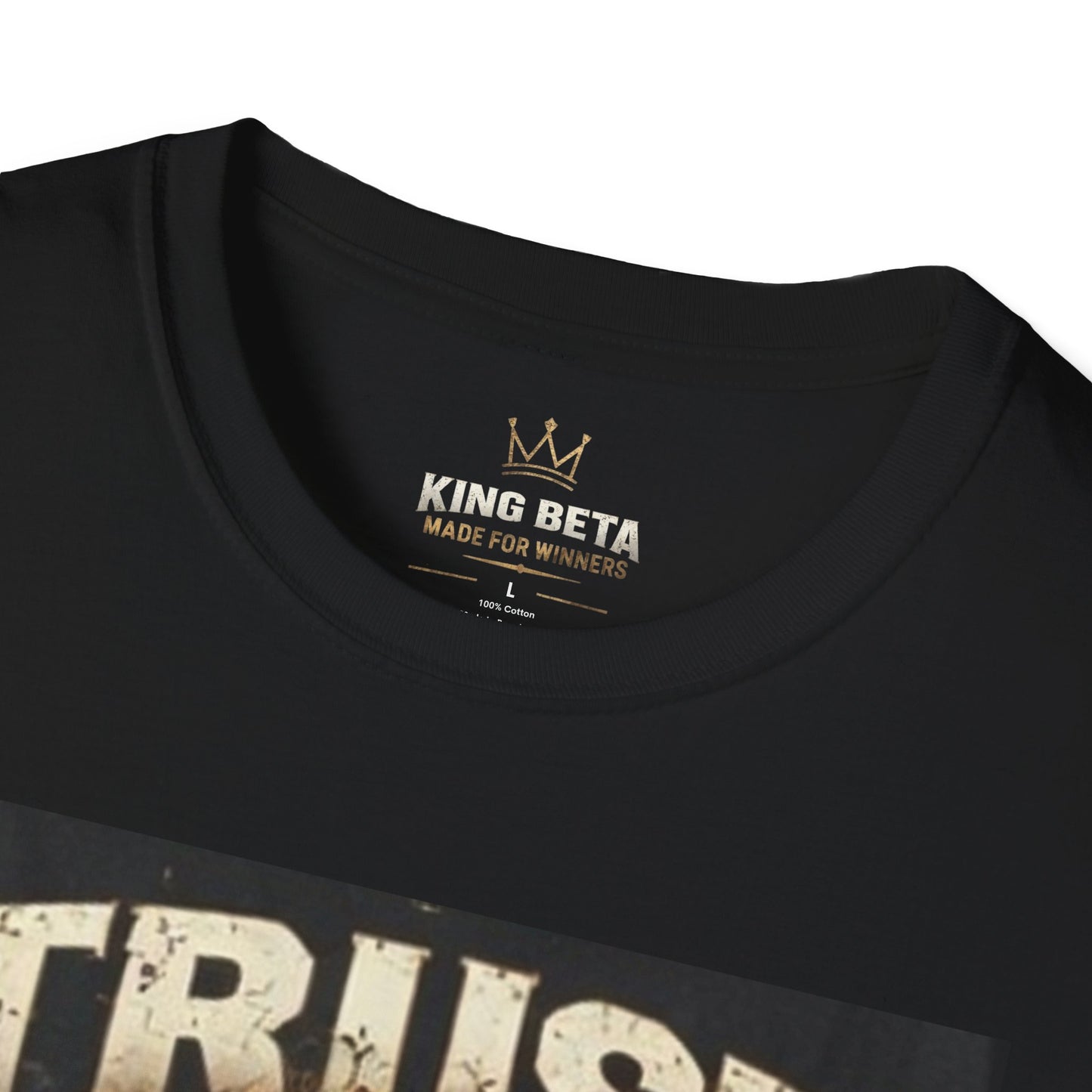 Trust No One T-Shirt — Dark Joker Crown Graphic Tee