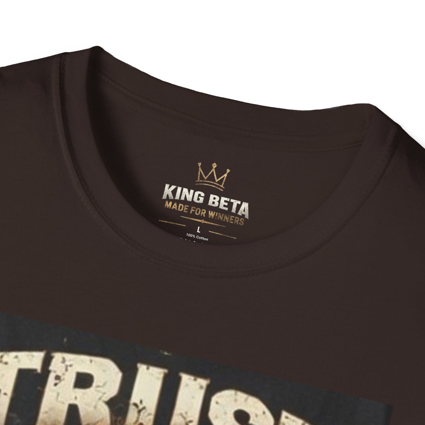 Trust No One T-Shirt — Dark Joker Crown Graphic Tee
