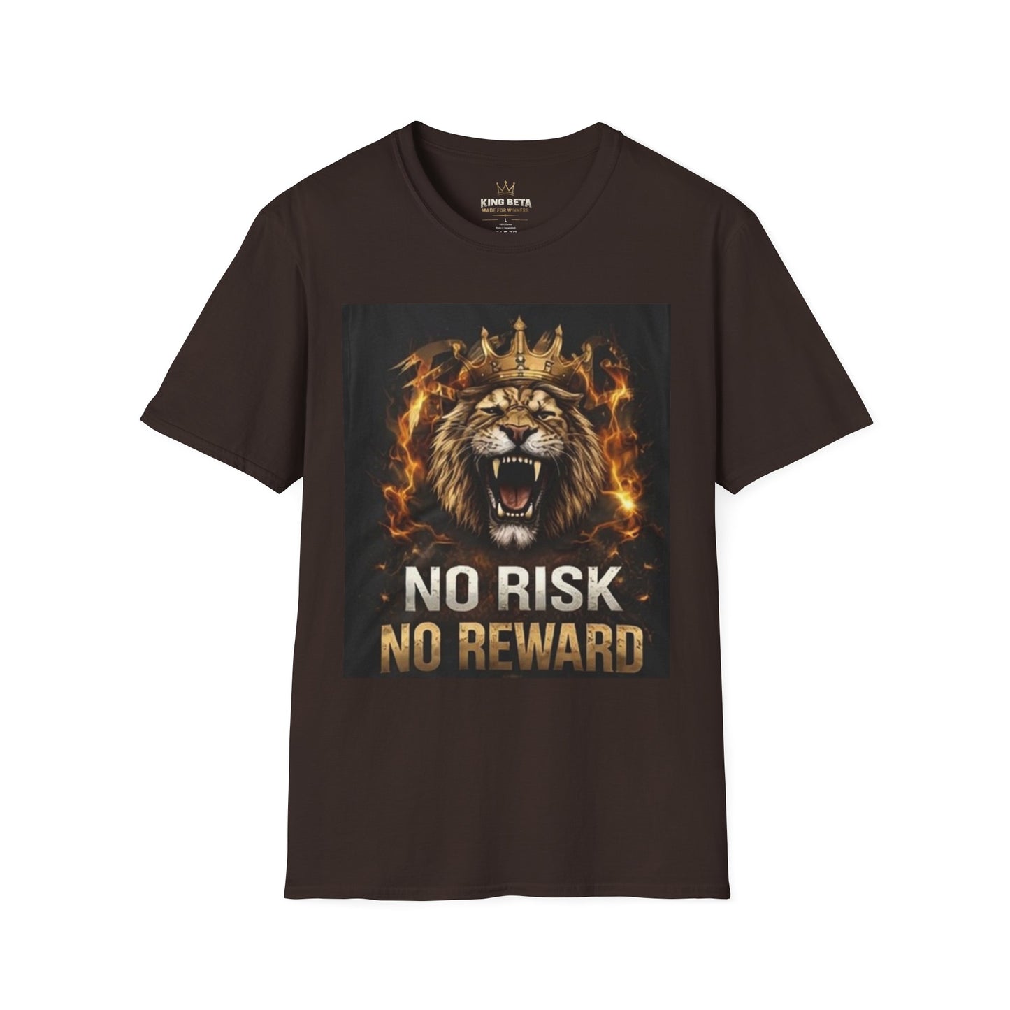 No Risk No Reward Lion T-Shirt