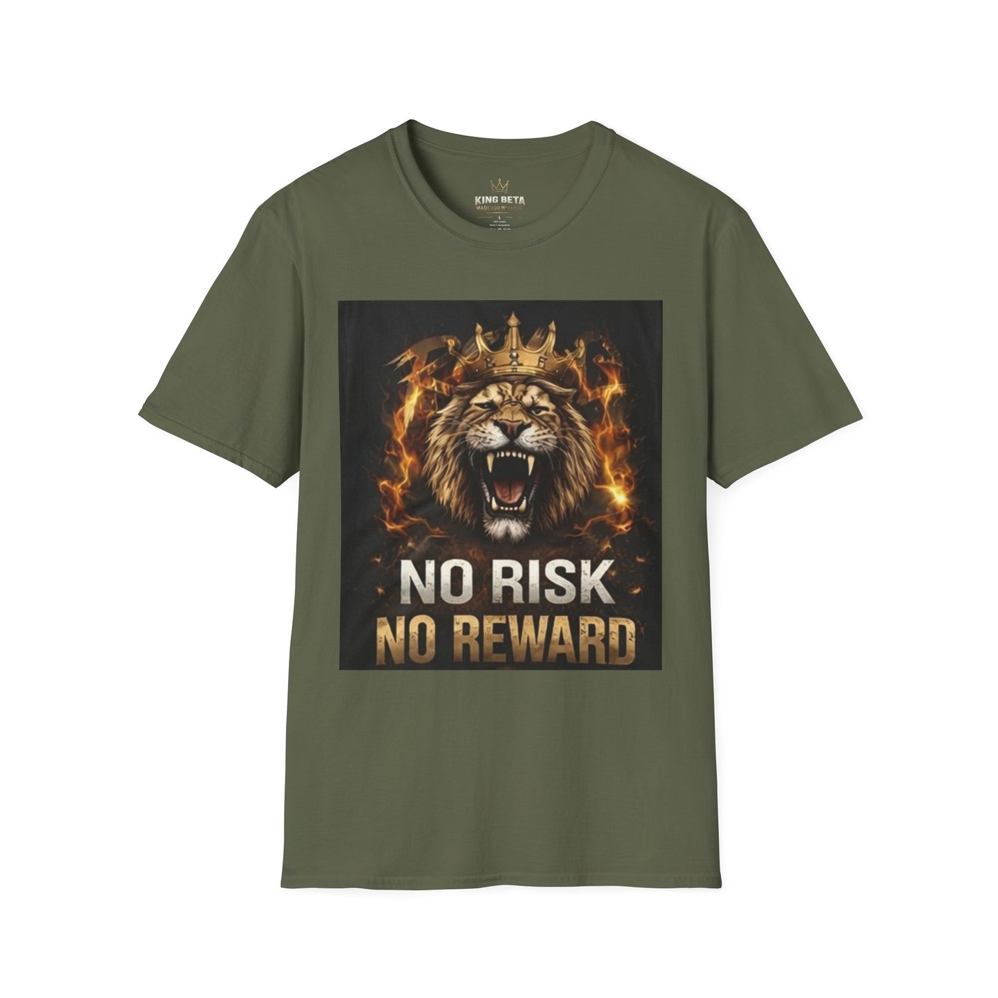 No Risk No Reward Lion T-Shirt