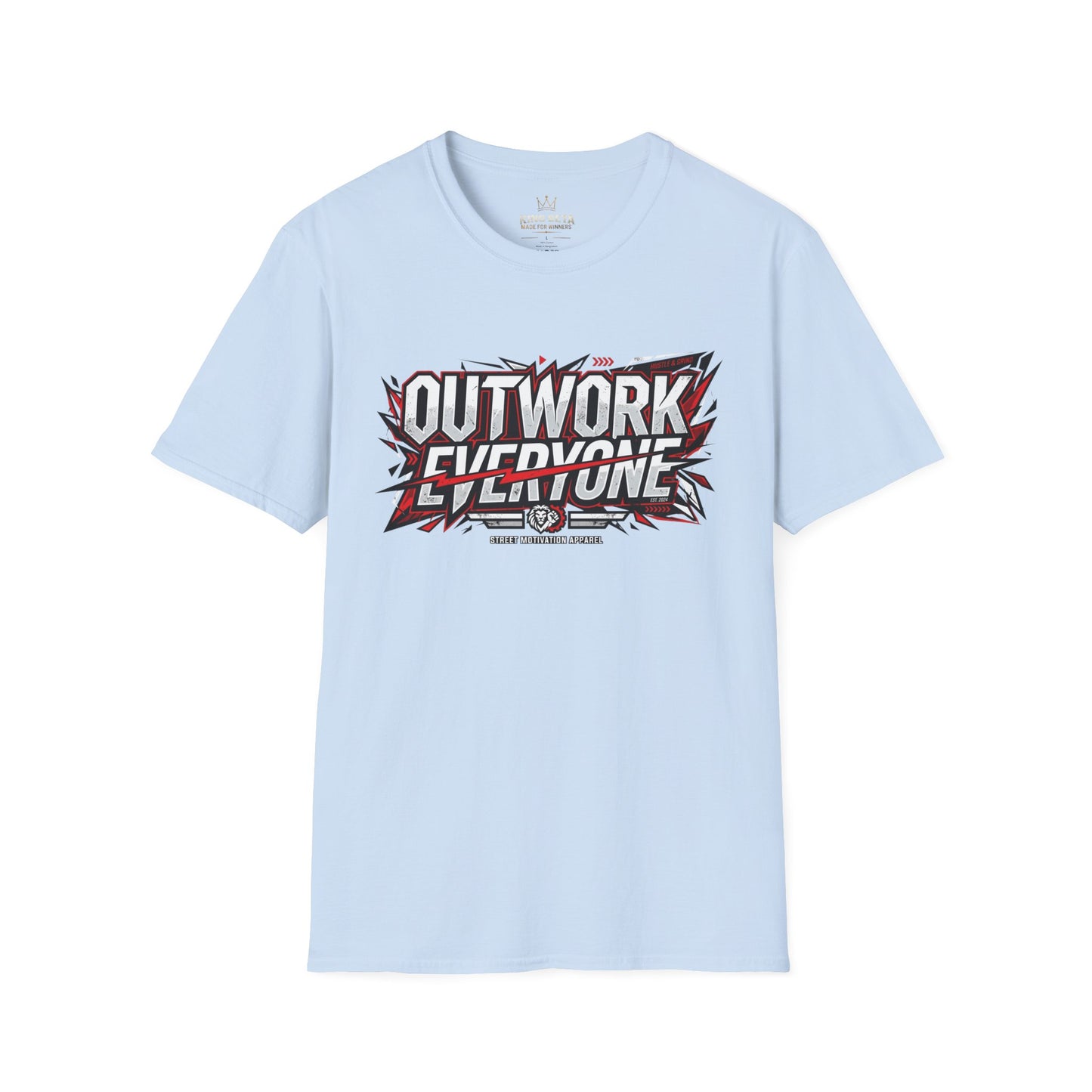 Outwork Everyone Motivational T-Shirt — Bold Athletic Graphic Tee