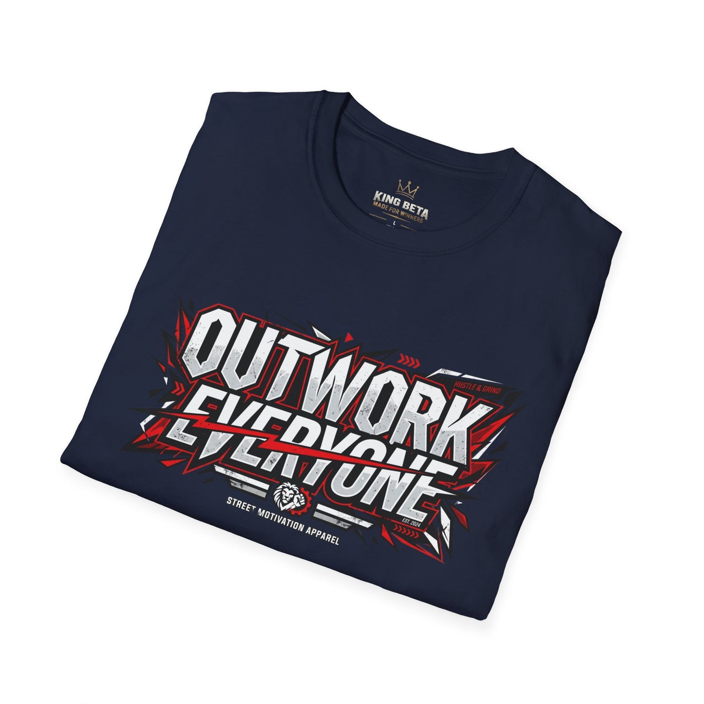Outwork Everyone Motivational T-Shirt — Bold Athletic Graphic Tee