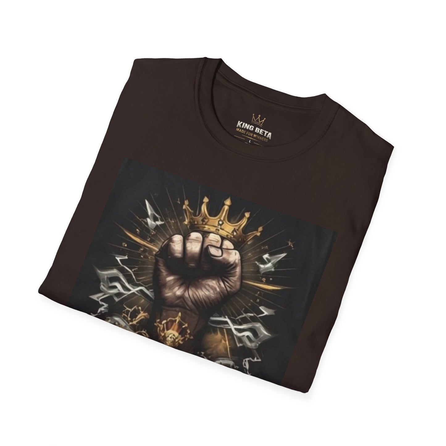 Success Over Everything T-Shirt — Motivational Crown Fist Graphic Tee