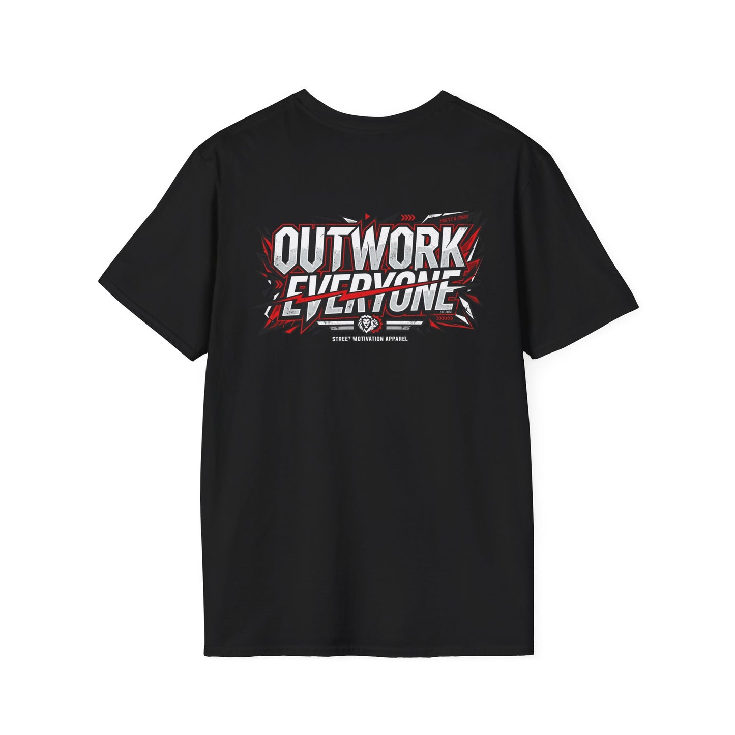 Outwork Everyone Graphic T-Shirt — Motivational Fitness Tee