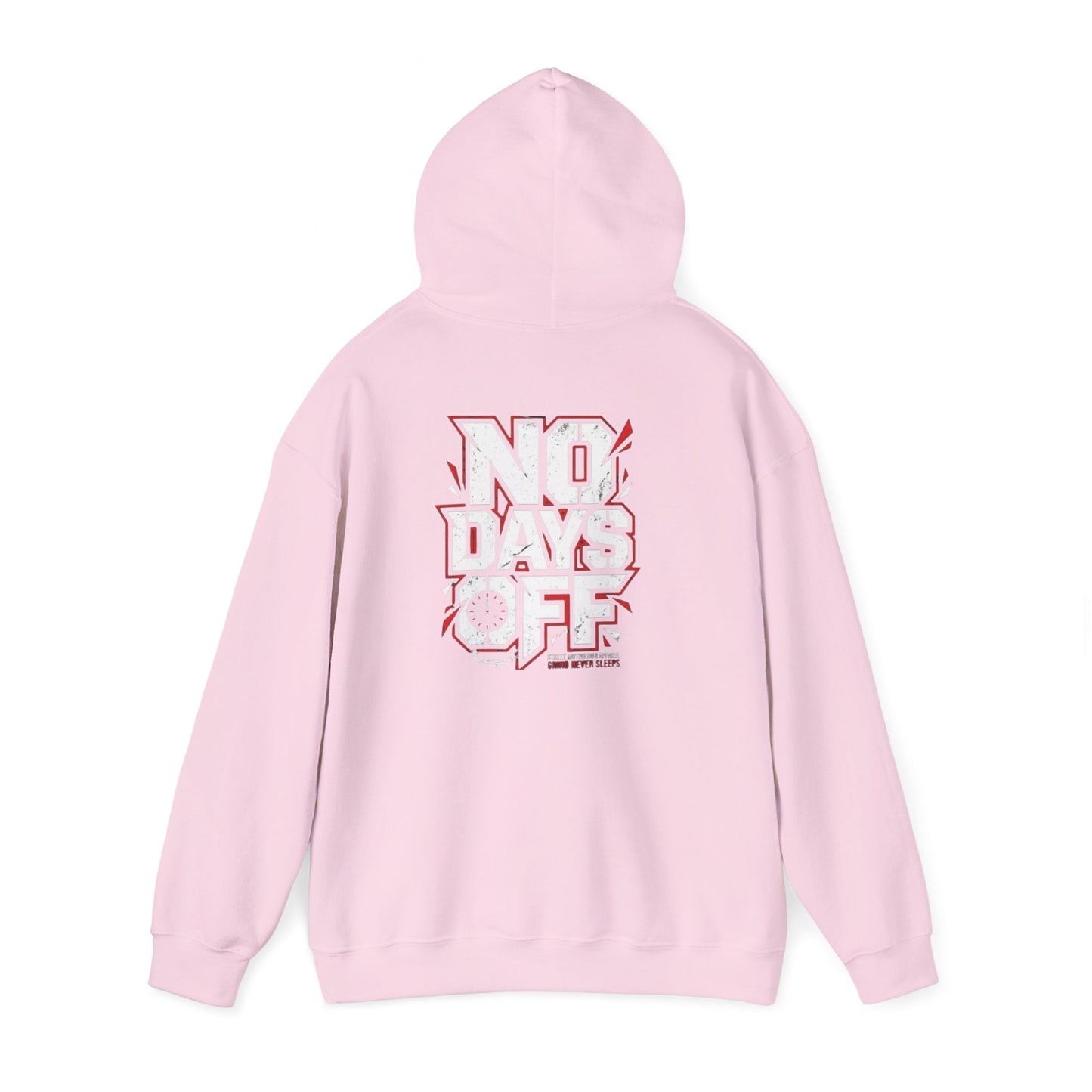No Days Off Hoodie – Motivational Gym Sweatshirt with ‘No Days Off’ Graphic