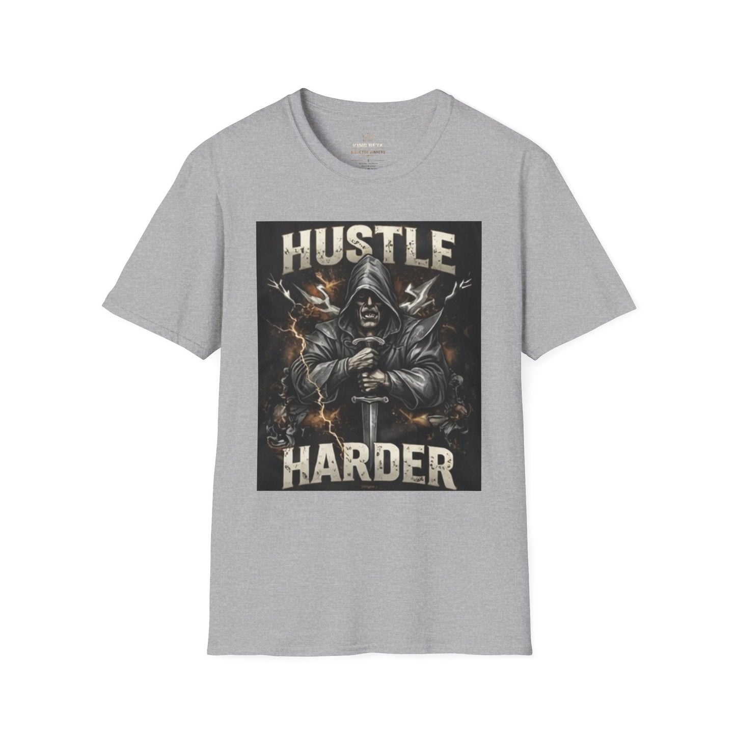 Hustle Harder Grim Reaper T-Shirt