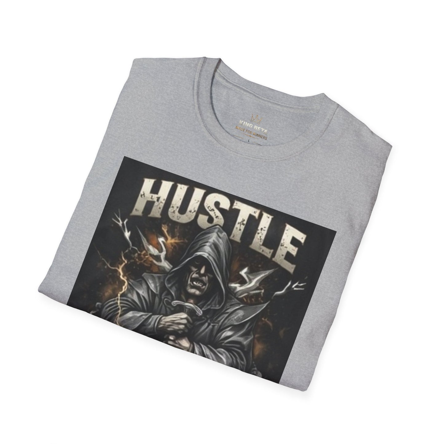 Hustle Harder Grim Reaper T-Shirt