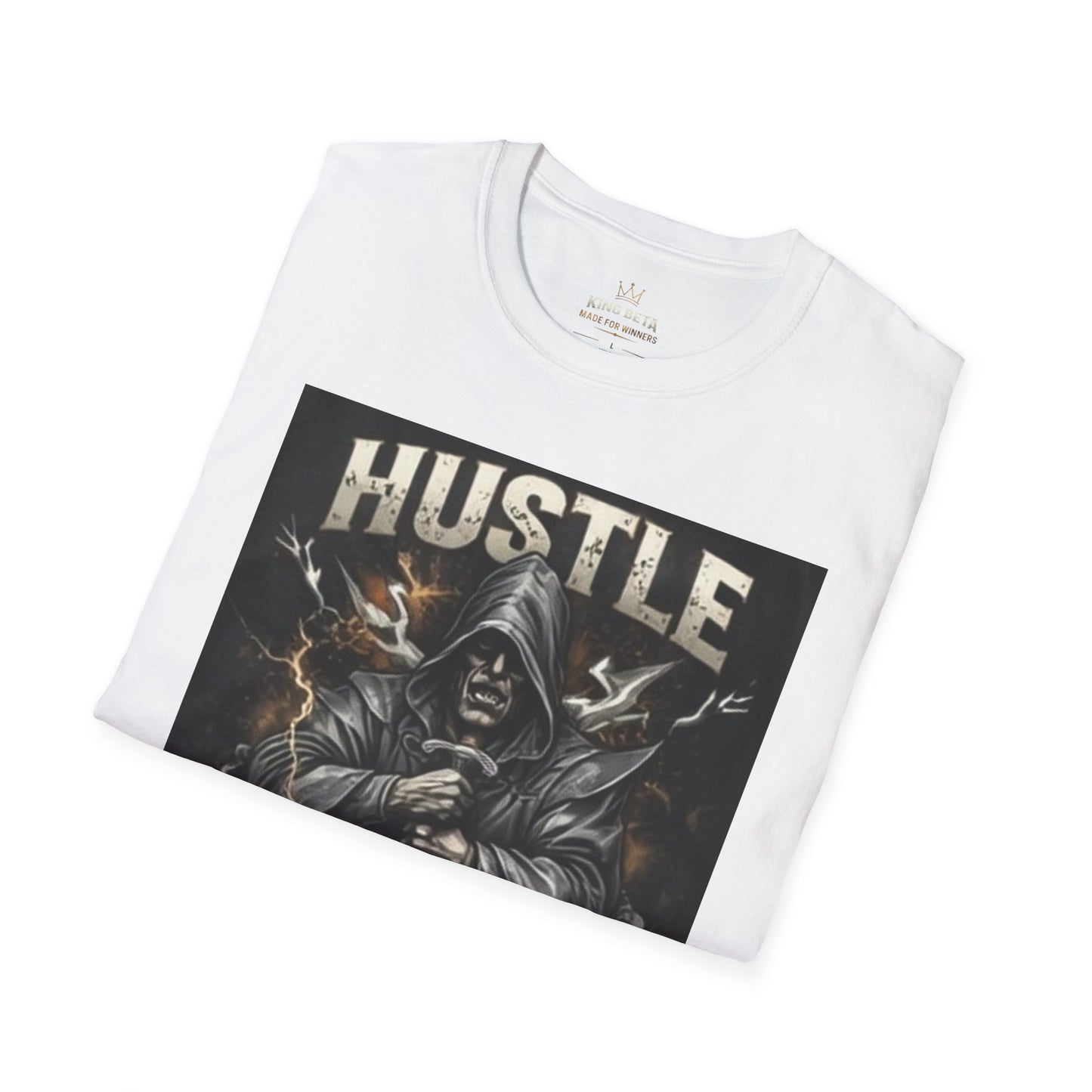 Hustle Harder Grim Reaper T-Shirt