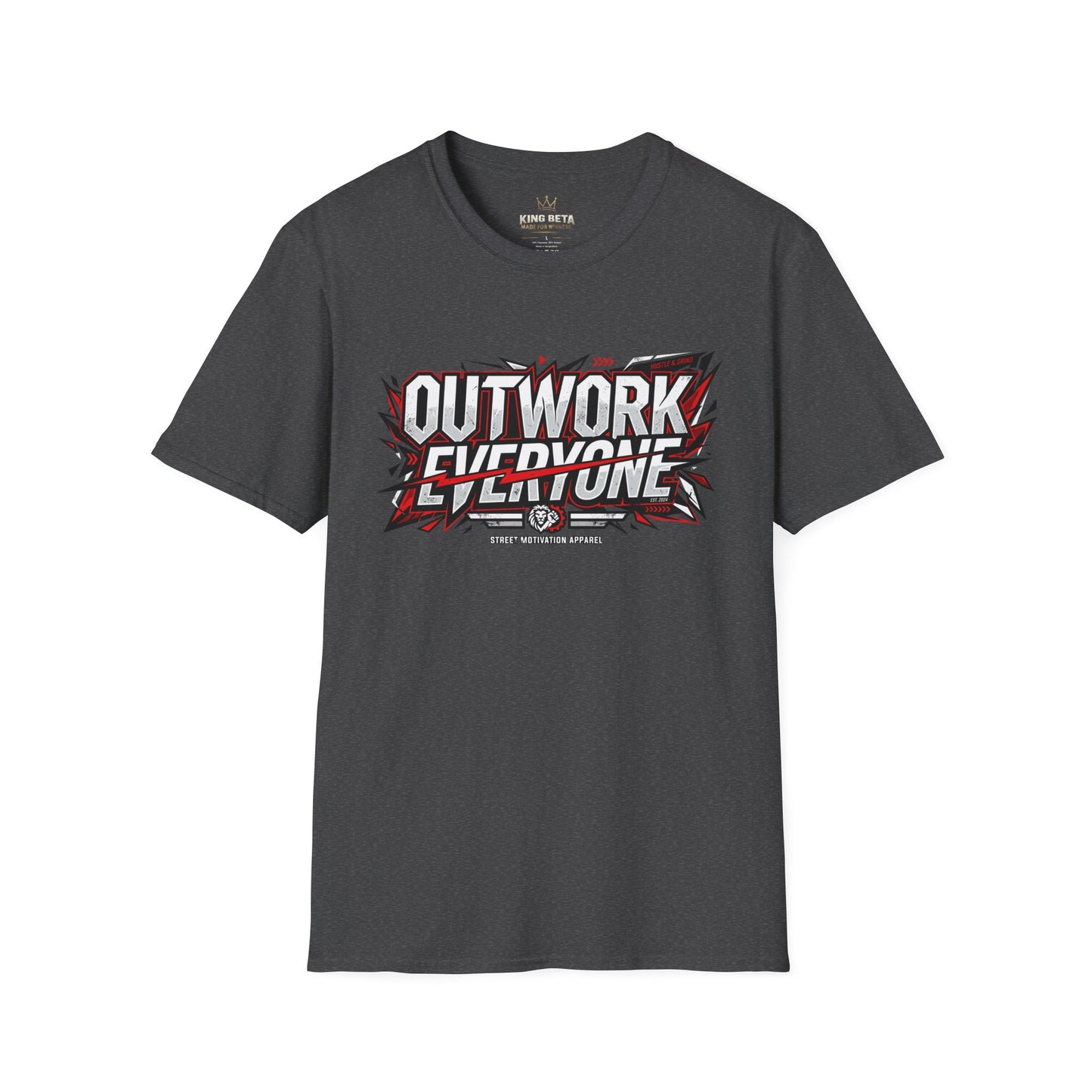 Outwork Everyone Motivational T-Shirt — Bold Athletic Graphic Tee
