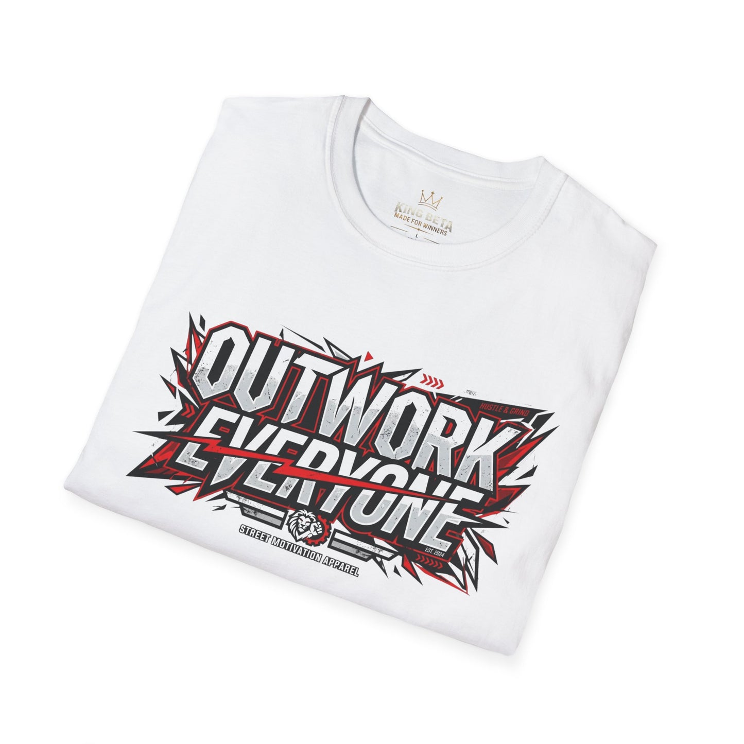 Outwork Everyone Motivational T-Shirt — Bold Athletic Graphic Tee