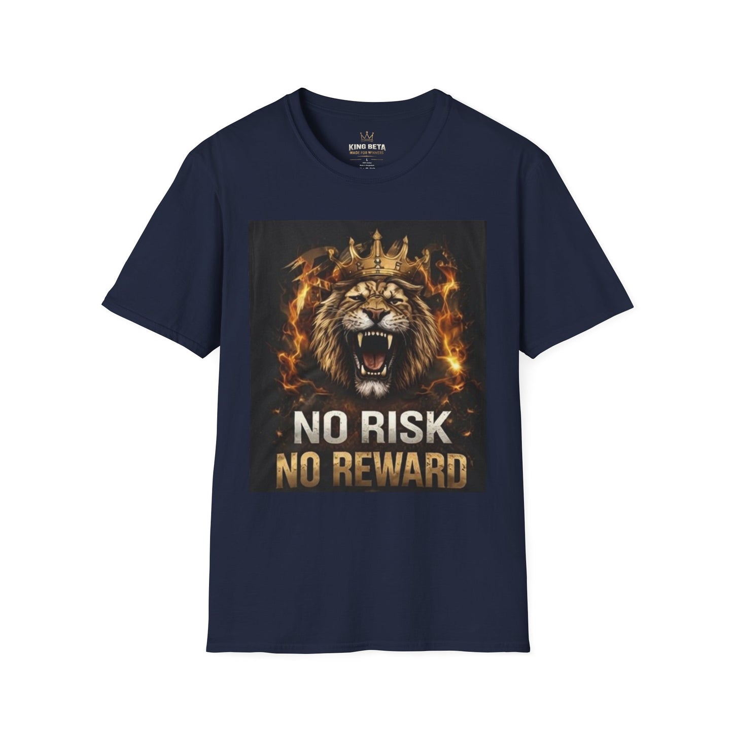No Risk No Reward Lion T-Shirt