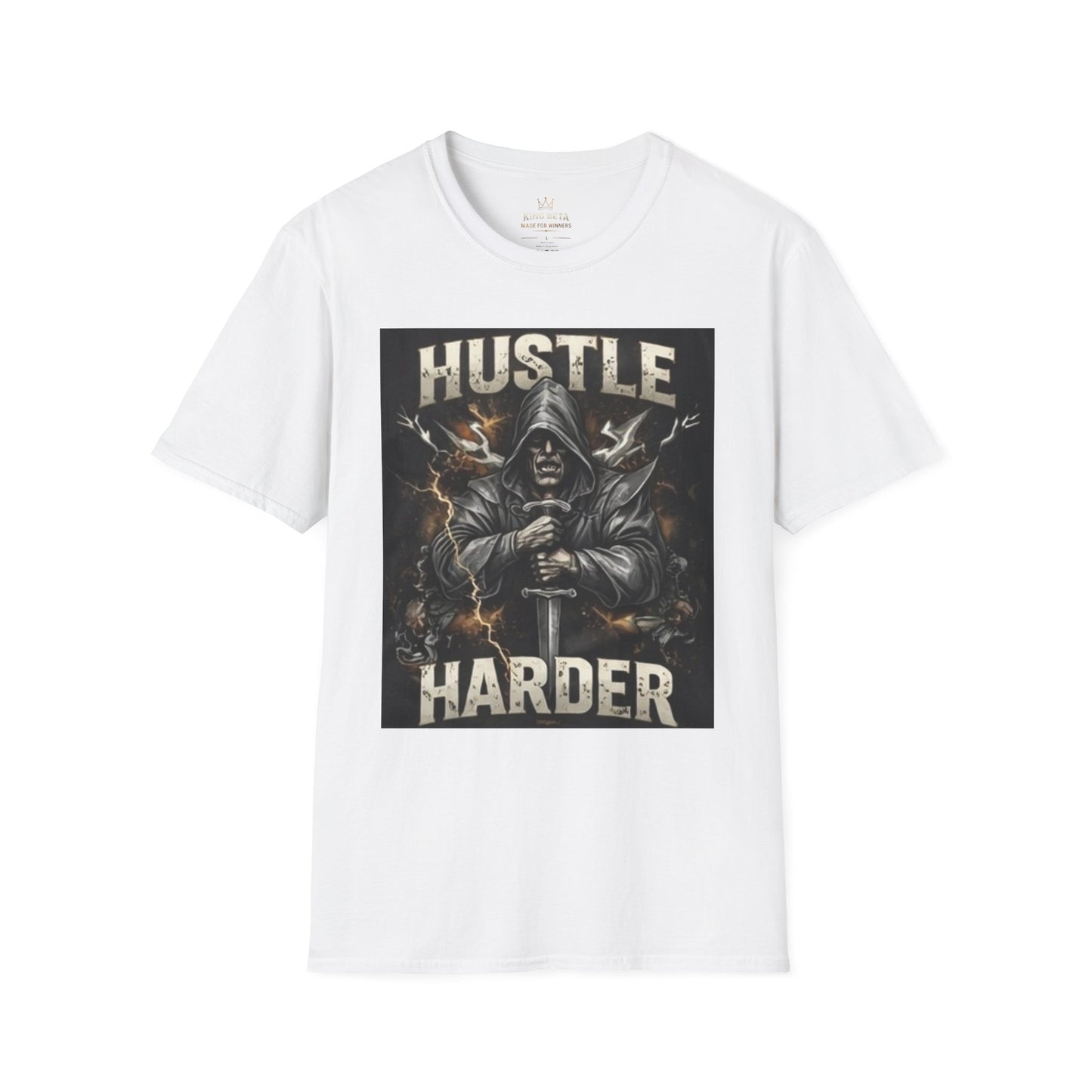 Hustle Harder Grim Reaper T-Shirt