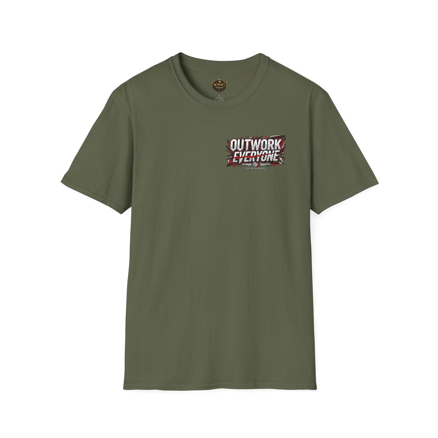 Outwork Everyone Graphic T-Shirt — Motivational Fitness Tee