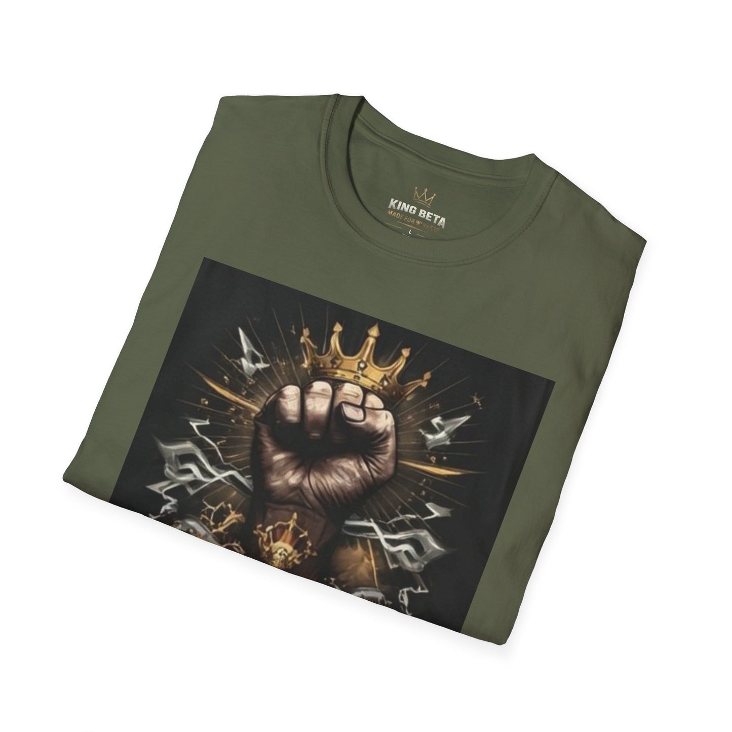 Success Over Everything T-Shirt — Motivational Crown Fist Graphic Tee