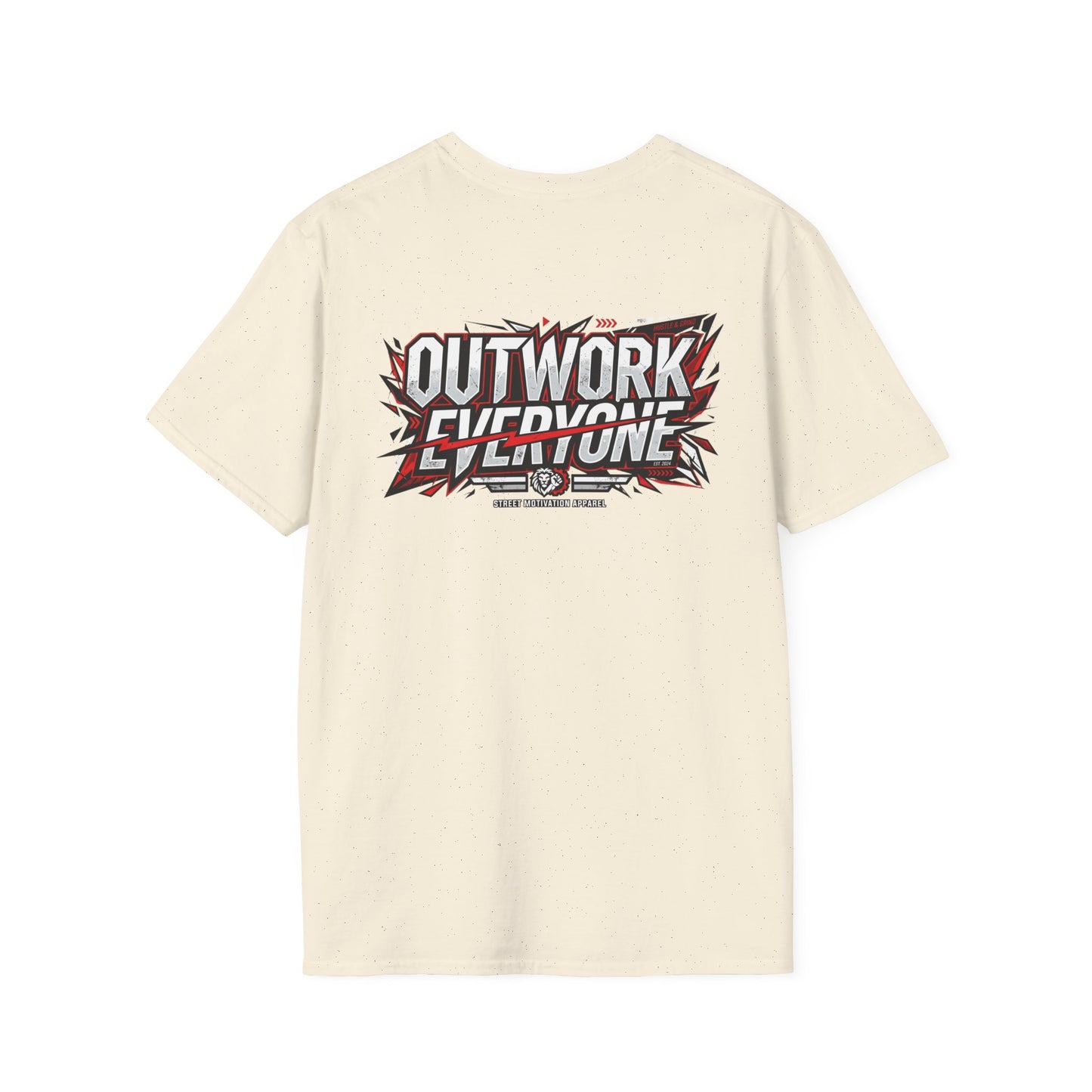 Outwork Everyone Graphic T-Shirt — Motivational Fitness Tee