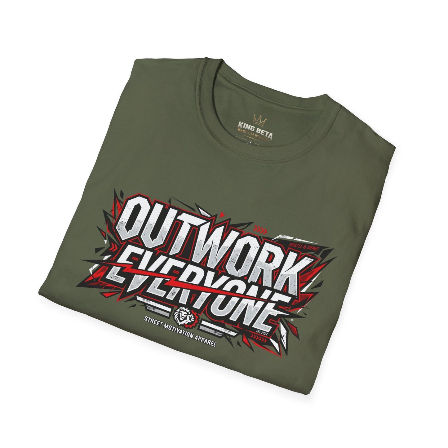 Outwork Everyone Motivational T-Shirt — Bold Athletic Graphic Tee
