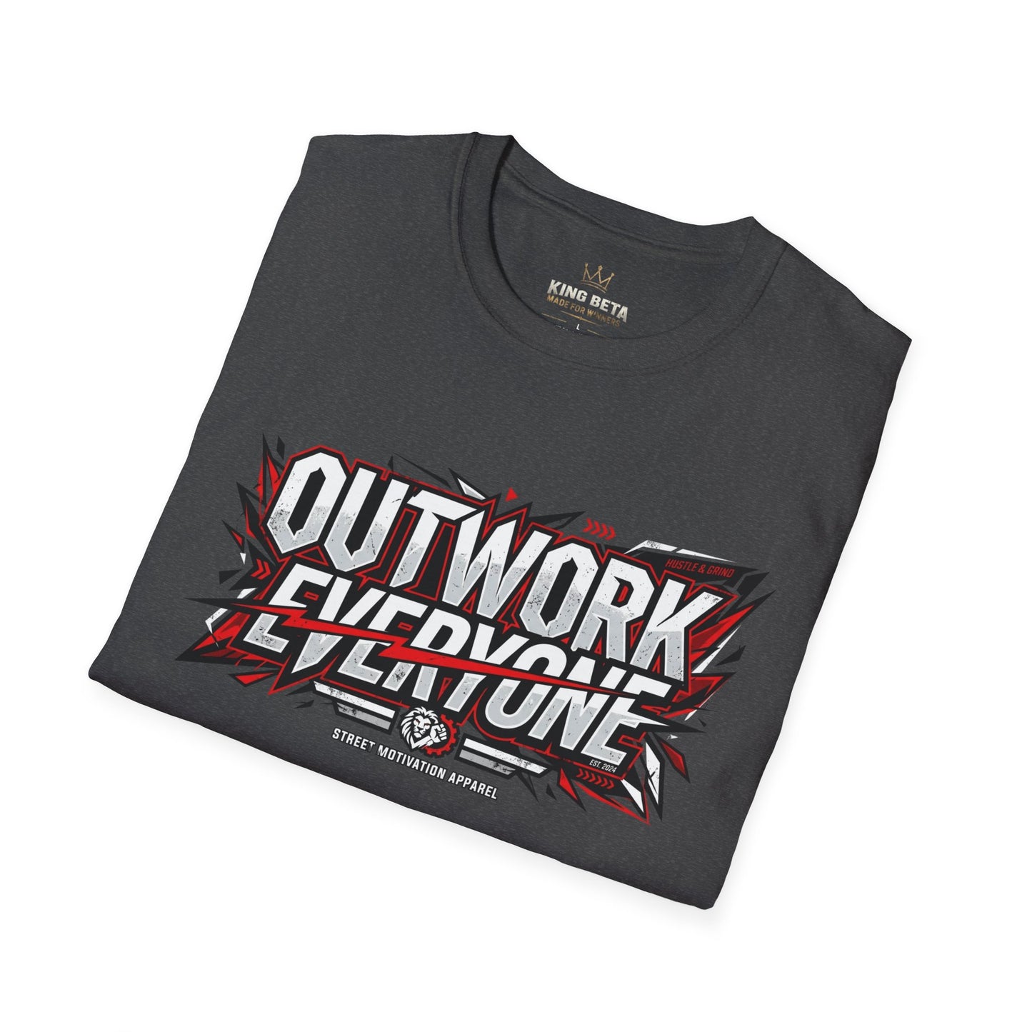 Outwork Everyone Motivational T-Shirt — Bold Athletic Graphic Tee