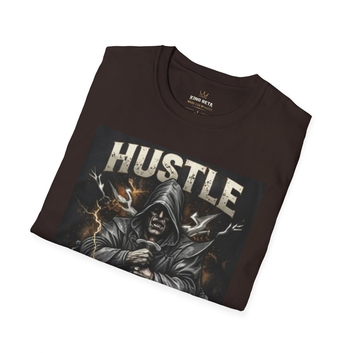 Hustle Harder Grim Reaper T-Shirt