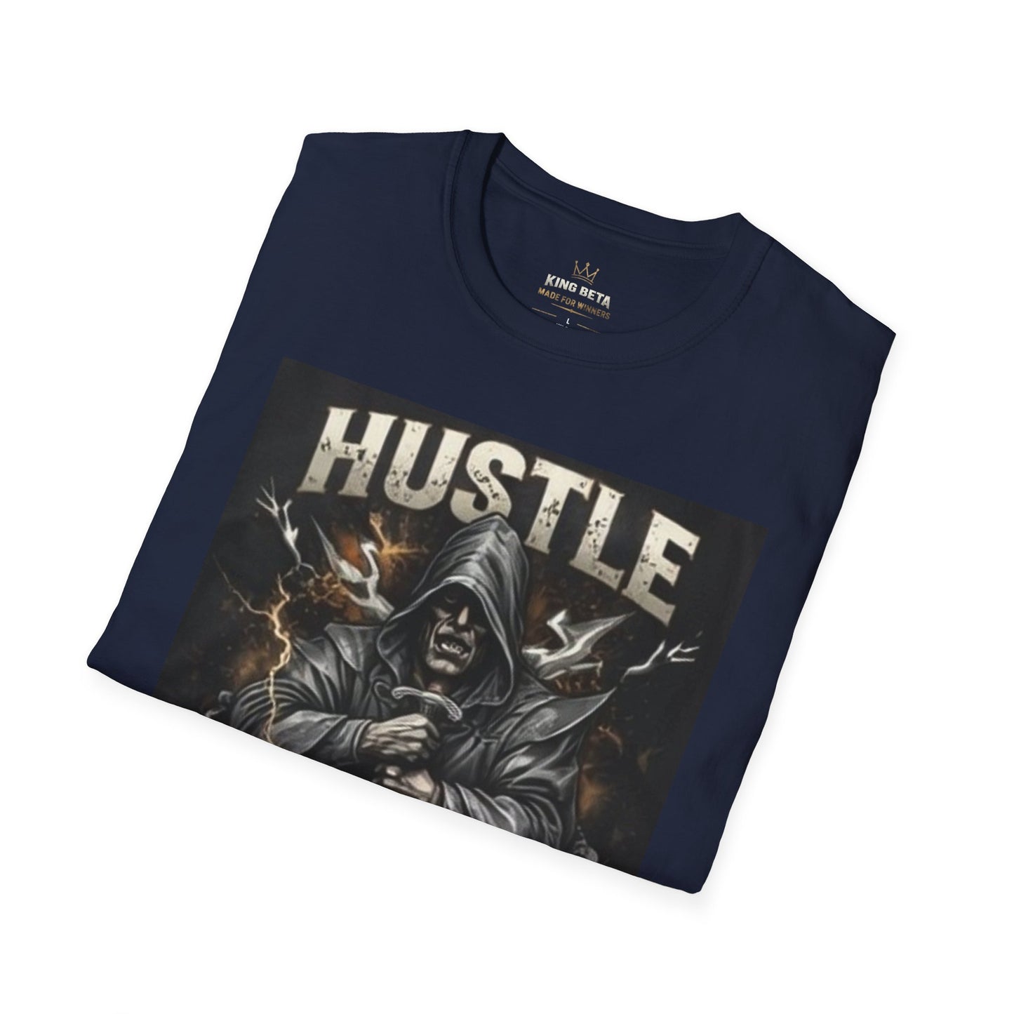 Hustle Harder Grim Reaper T-Shirt