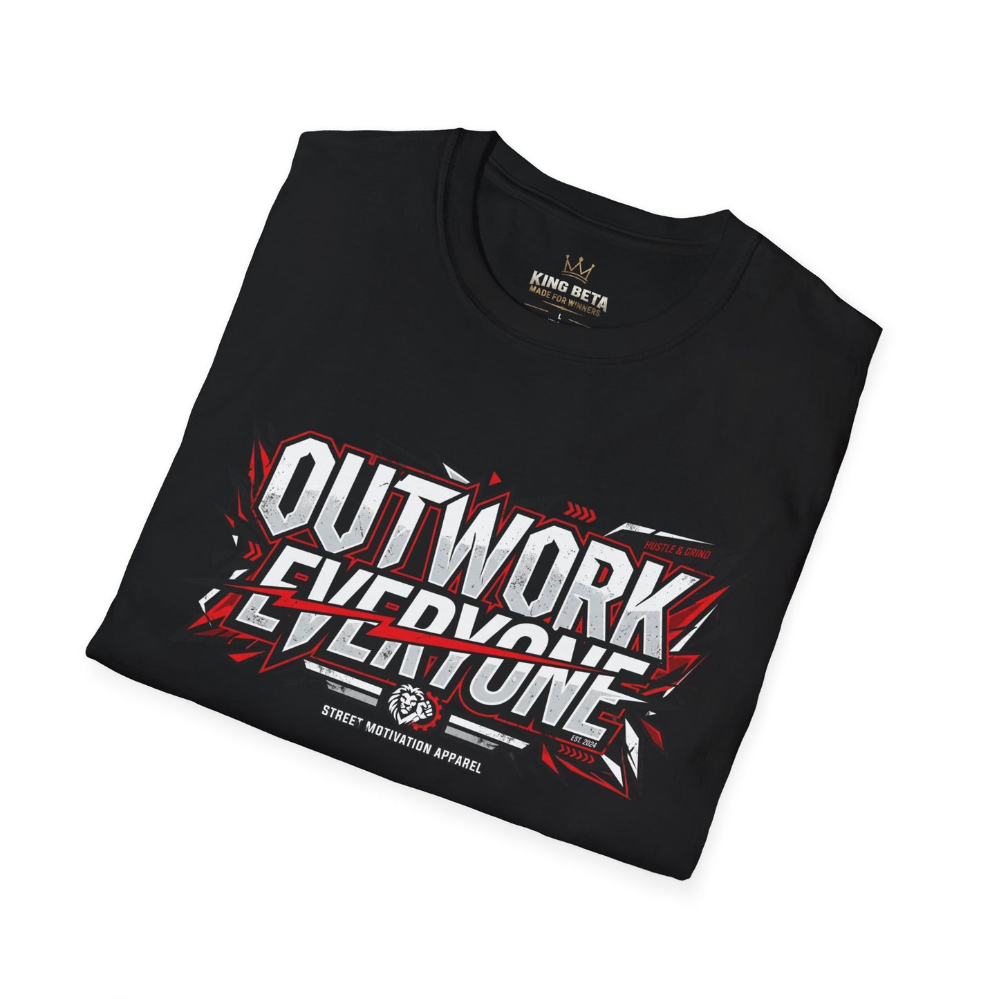 Outwork Everyone Motivational T-Shirt — Bold Athletic Graphic Tee