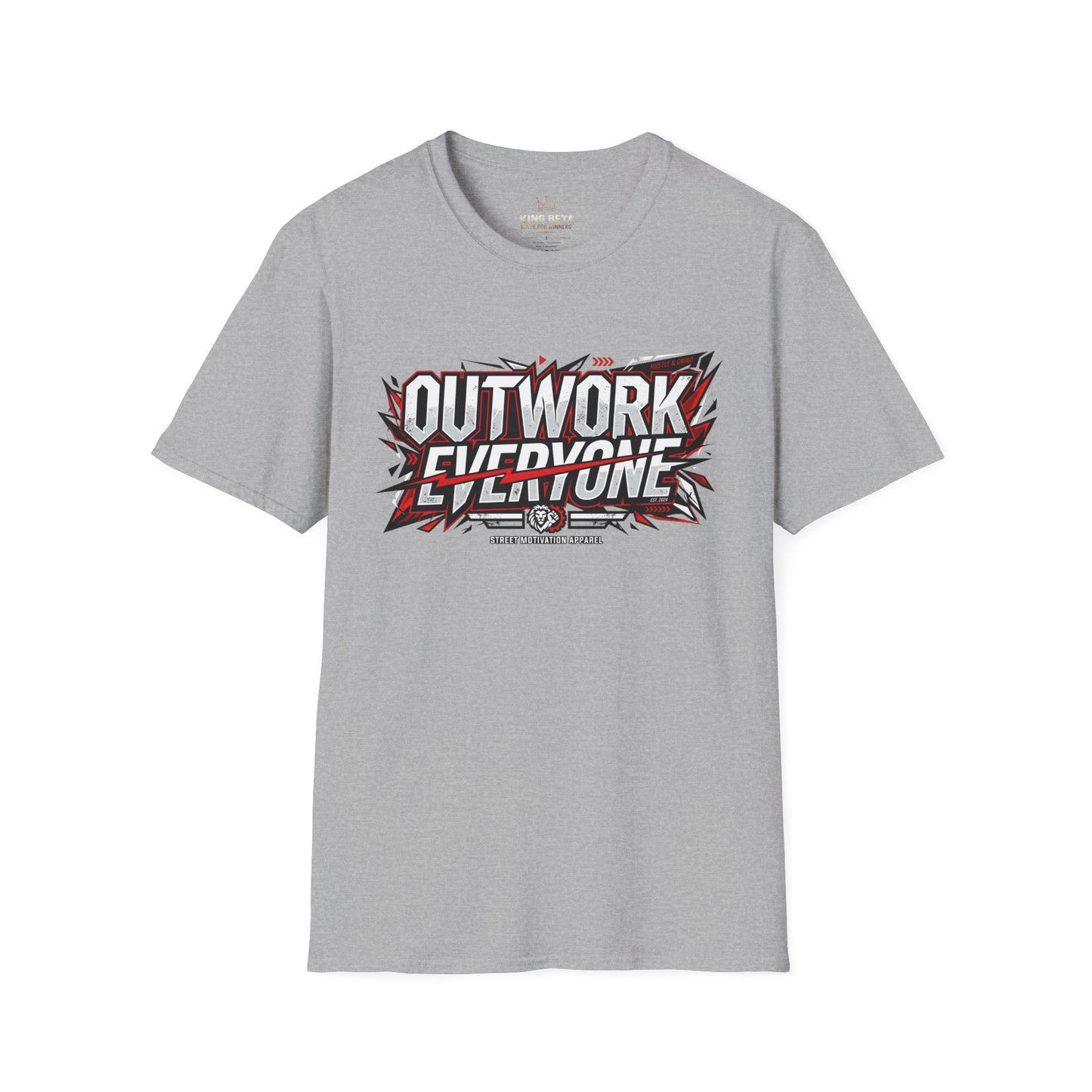 Outwork Everyone Motivational T-Shirt — Bold Athletic Graphic Tee