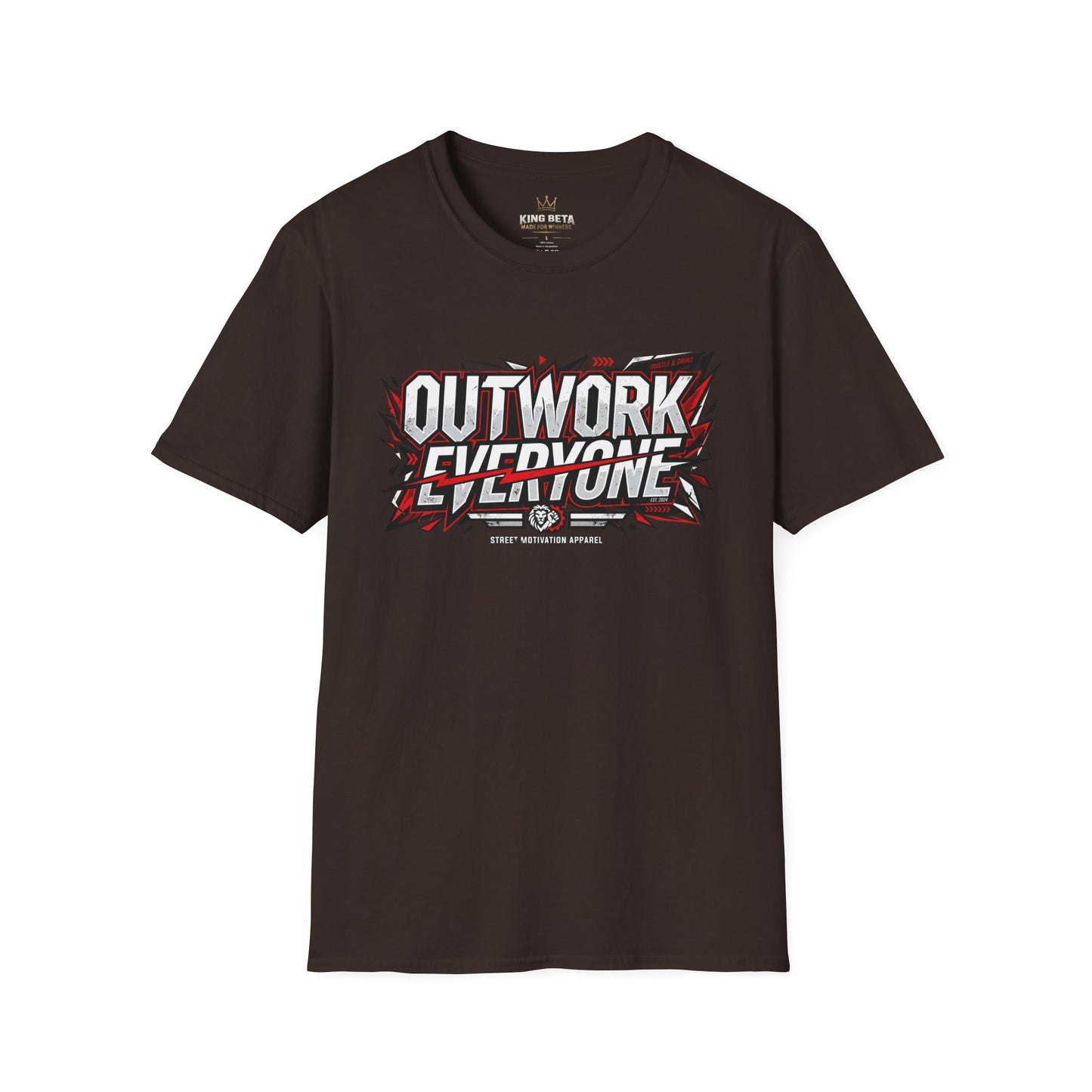 Outwork Everyone Motivational T-Shirt — Bold Athletic Graphic Tee
