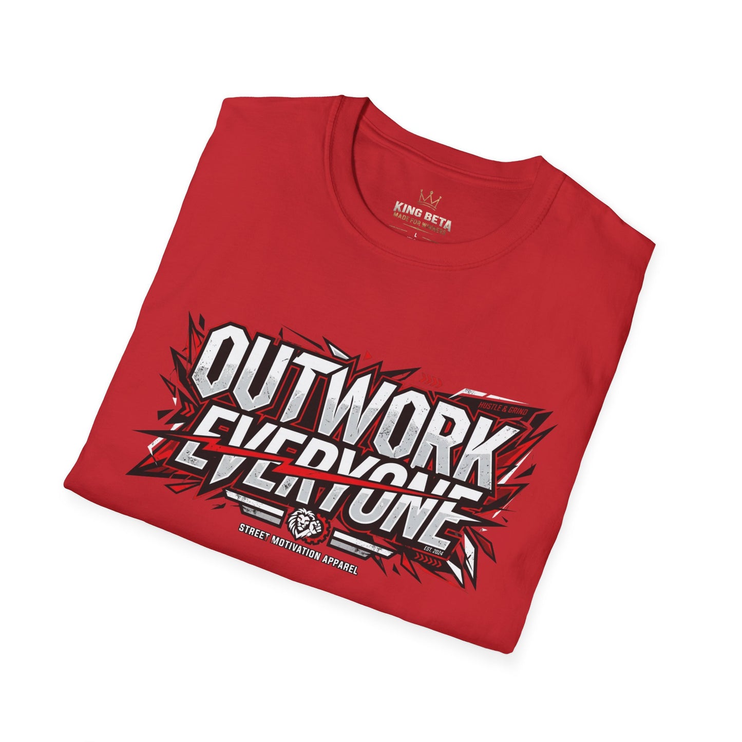Outwork Everyone Motivational T-Shirt — Bold Athletic Graphic Tee