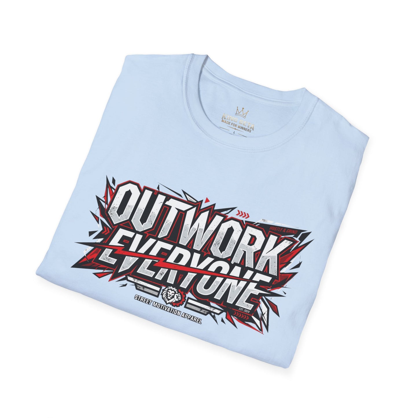 Outwork Everyone Motivational T-Shirt — Bold Athletic Graphic Tee