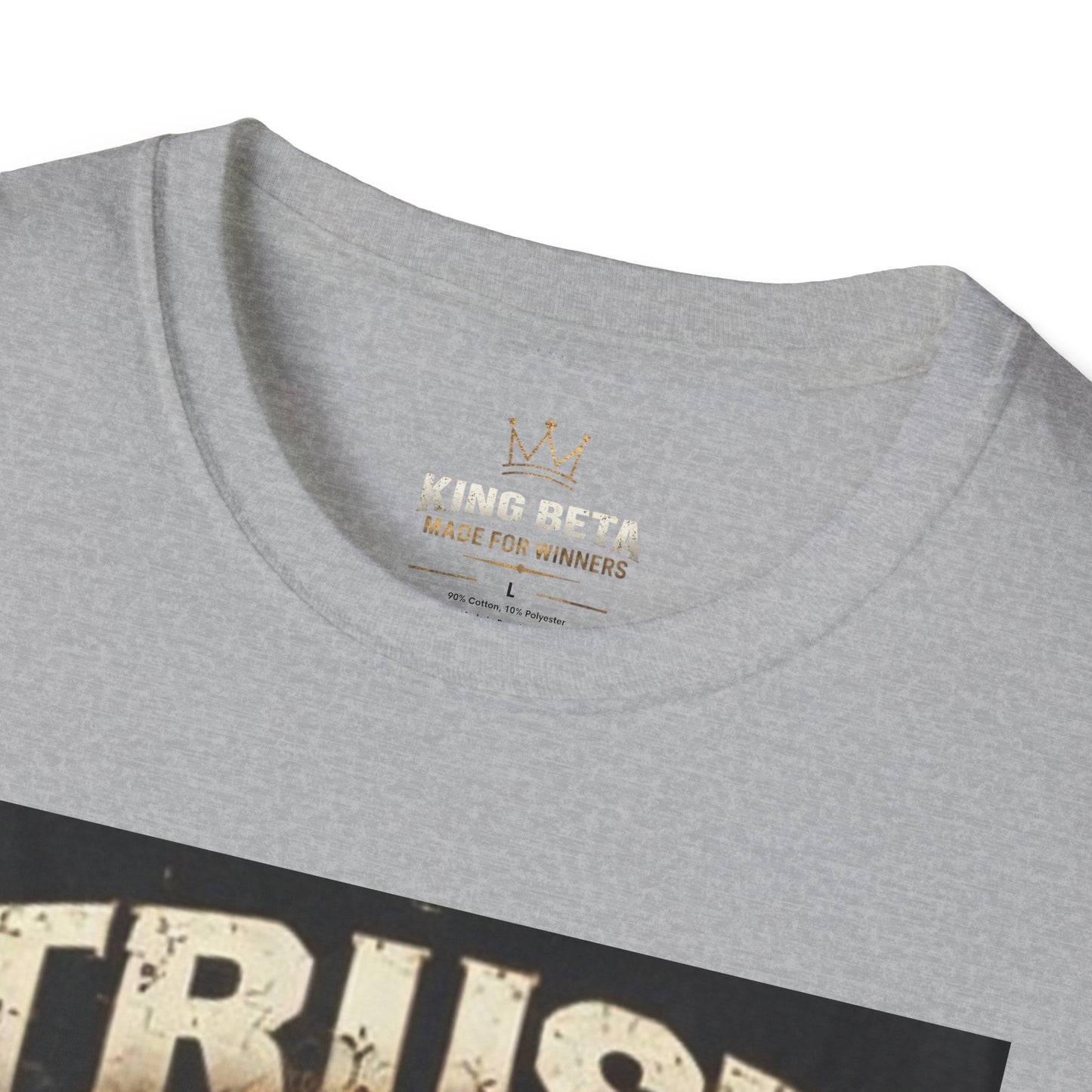 Trust No One T-Shirt — Dark Joker Crown Graphic Tee