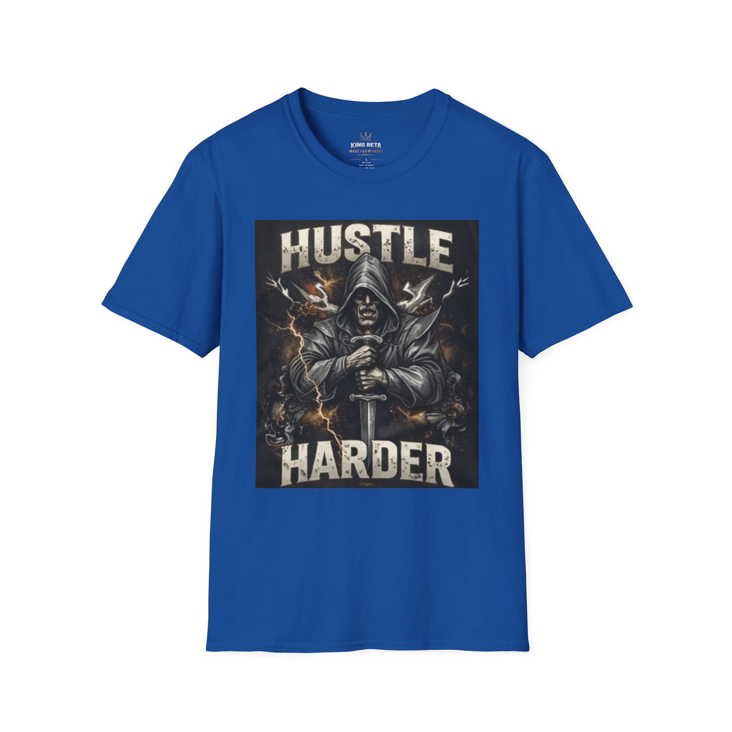 Hustle Harder Grim Reaper T-Shirt