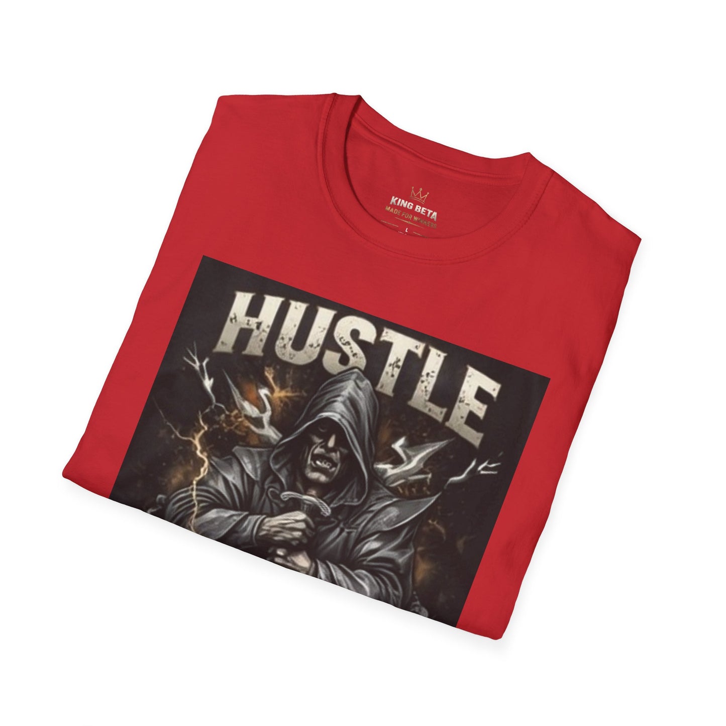 Hustle Harder Grim Reaper T-Shirt