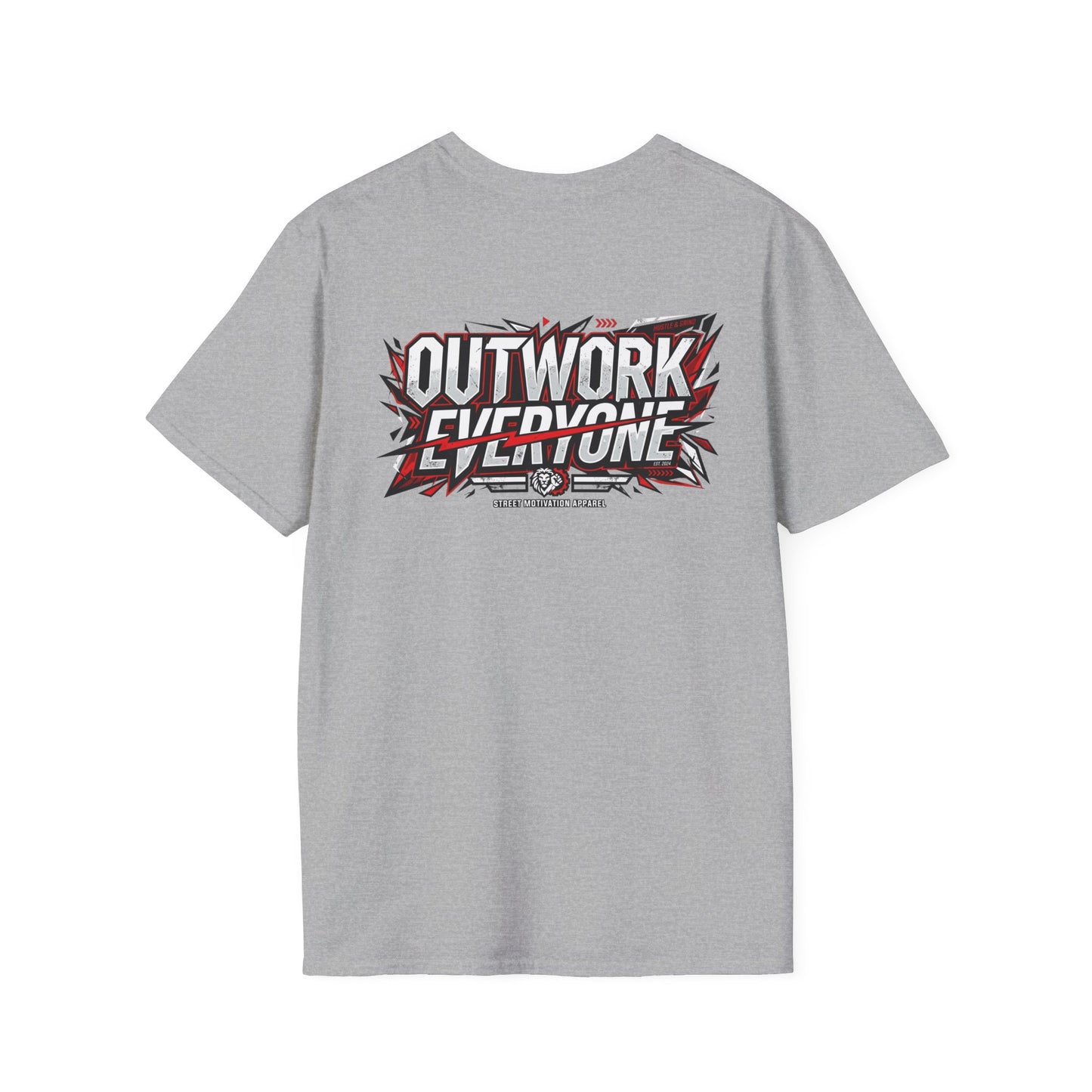 Outwork Everyone Graphic T-Shirt — Motivational Fitness Tee
