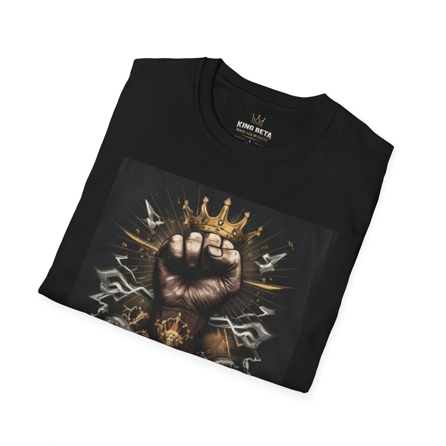 Success Over Everything T-Shirt — Motivational Crown Fist Graphic Tee