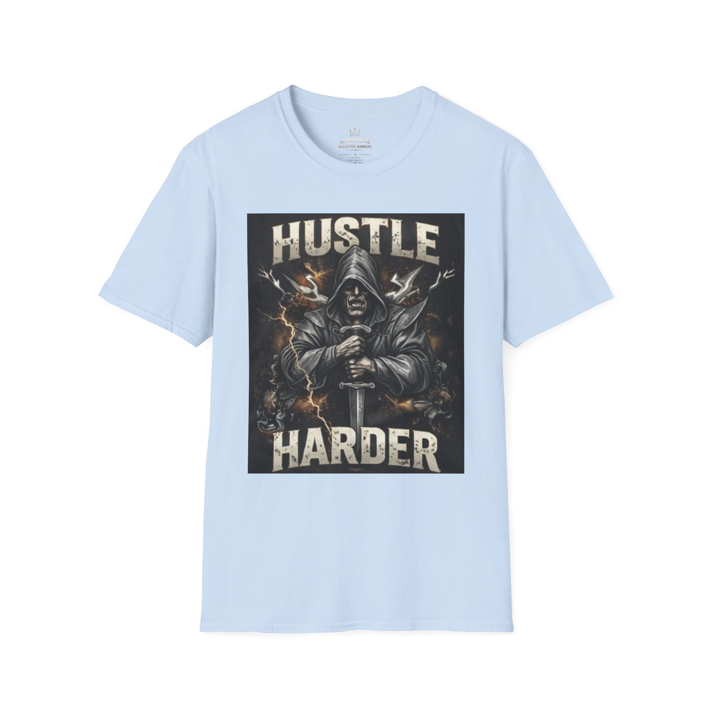 Hustle Harder Grim Reaper T-Shirt