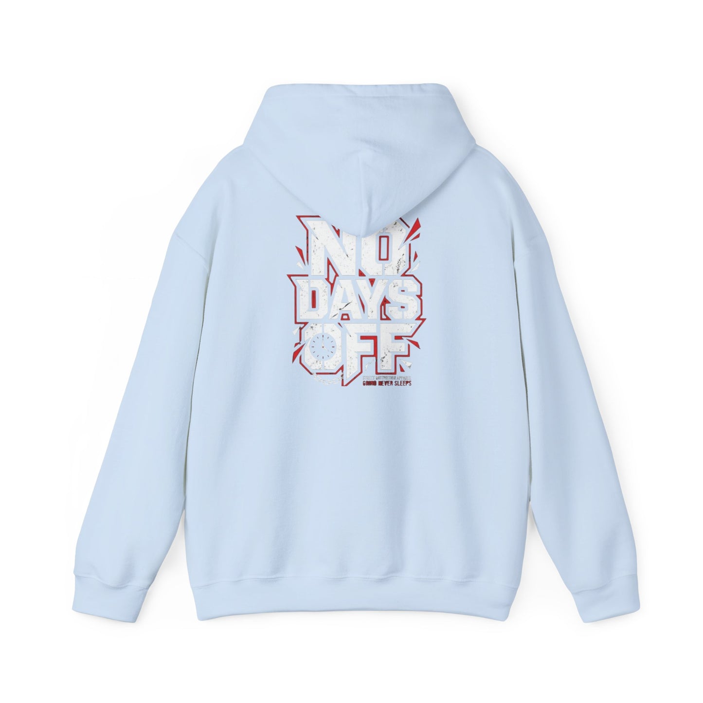 No Days Off Hoodie – Motivational Gym Sweatshirt with ‘No Days Off’ Graphic