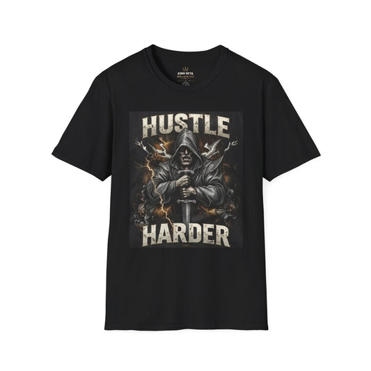 Hustle Harder Grim Reaper T-Shirt