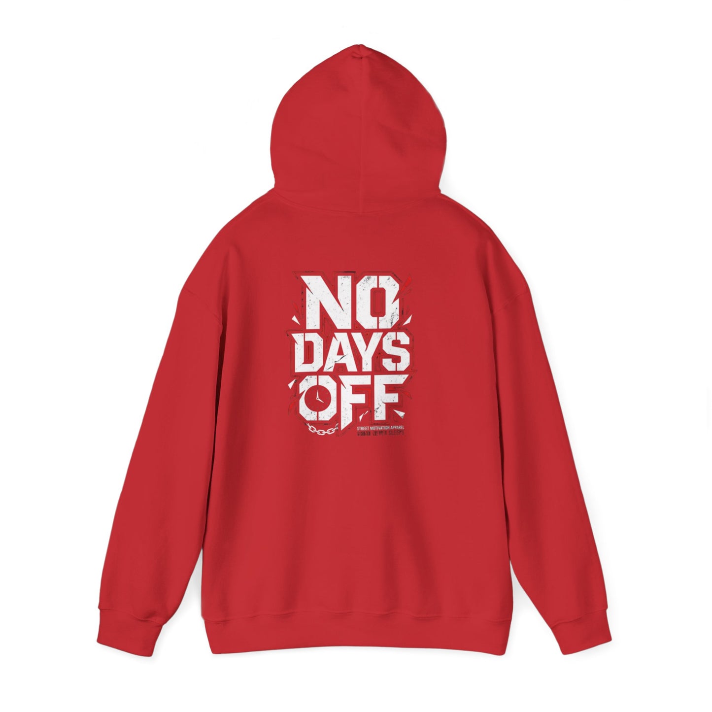 No Days Off Hoodie – Motivational Gym Sweatshirt with ‘No Days Off’ Graphic