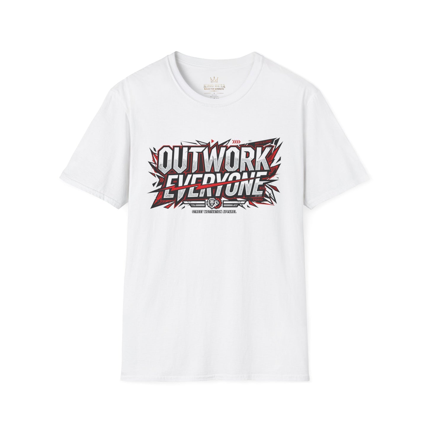 Outwork Everyone Motivational T-Shirt — Bold Athletic Graphic Tee