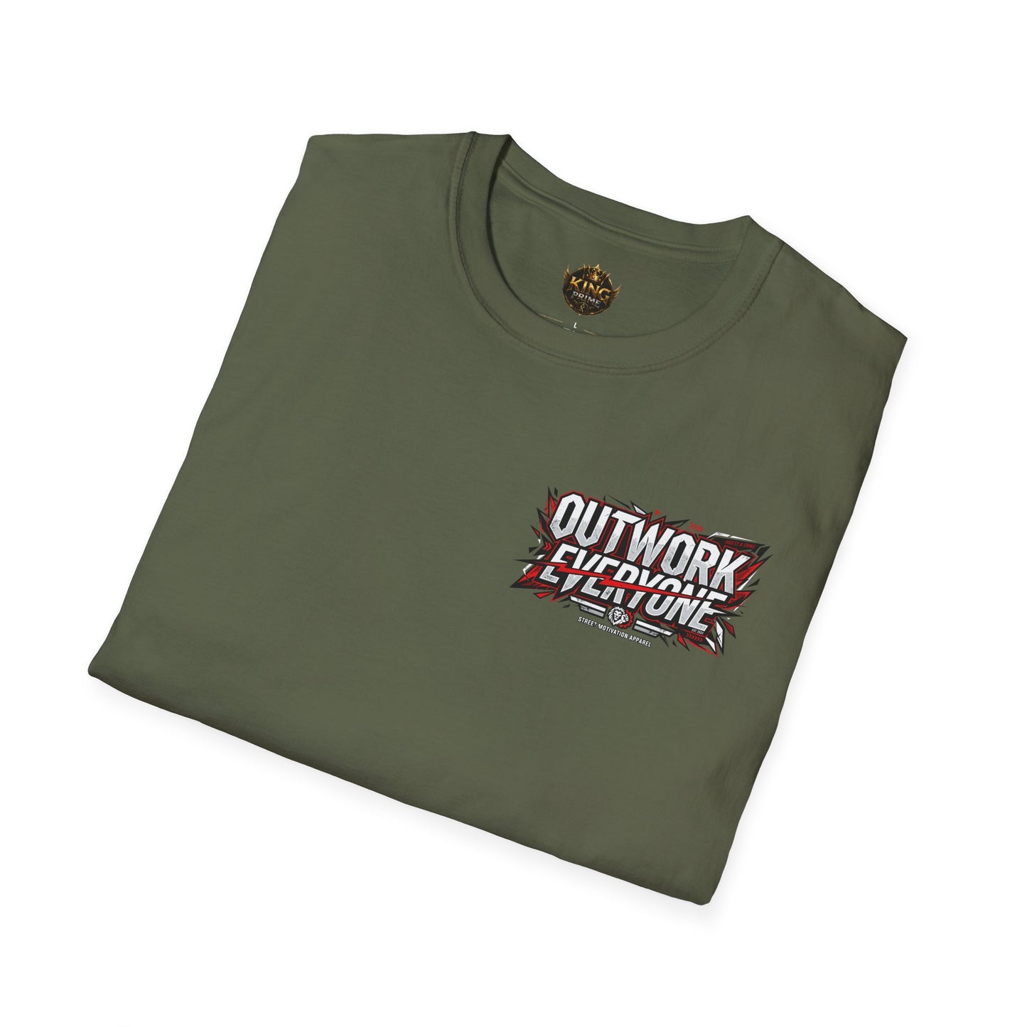 Outwork Everyone Graphic T-Shirt — Motivational Fitness Tee