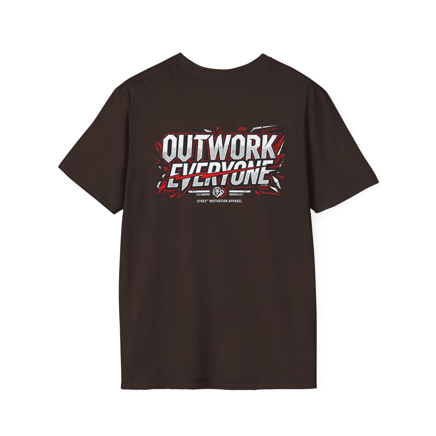 Outwork Everyone Graphic T-Shirt — Motivational Fitness Tee